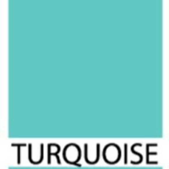 ✨ VIZIO USA OPEN-BACK MIDI BODYCON DRESS - SIZE: USA M - TURQUOISE - Picture 5 of 5